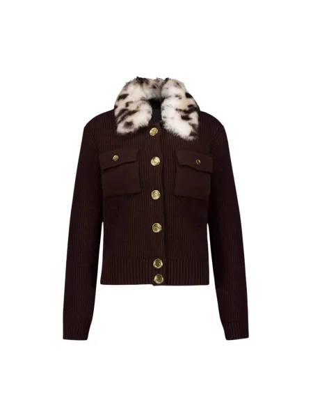 Sweter Givenchy z kaszmiru brązowy