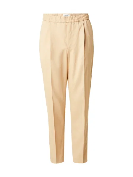TOPMAN Pantaloni cutați bej