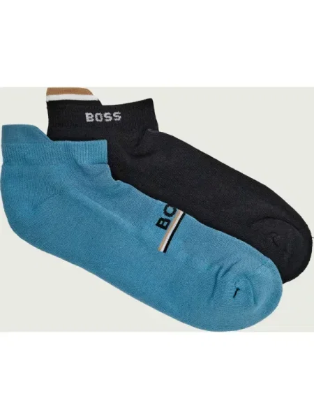 BOSS BLACK Șosete/tălpici 2P AS Iconic Loop CC negru