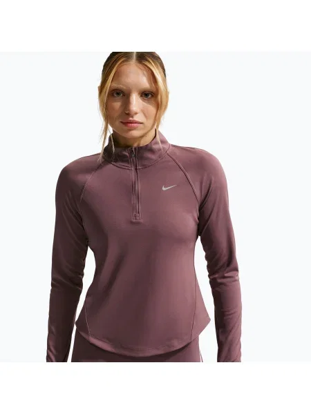 Bluză de alergare pentru femei Nike Tempo Swoosh Run Dri-Fit tattoo/white alb