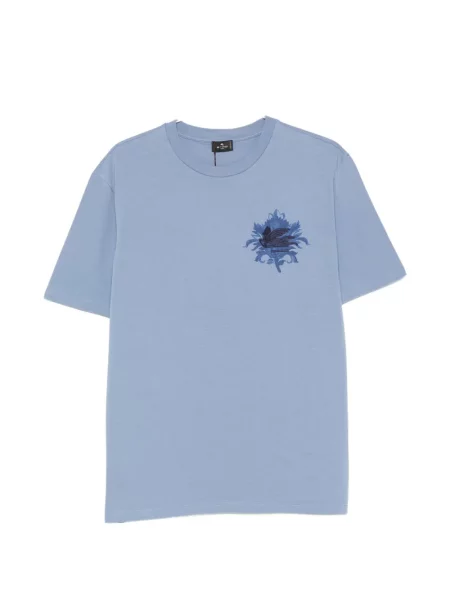 Scurt tricou Etro albastru