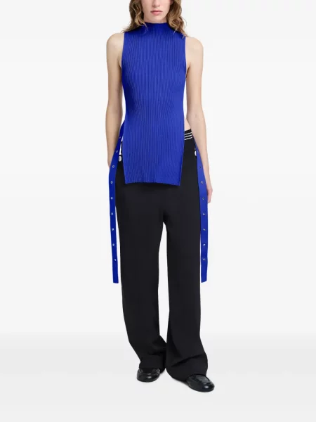 Top Proenza Schouler albastru