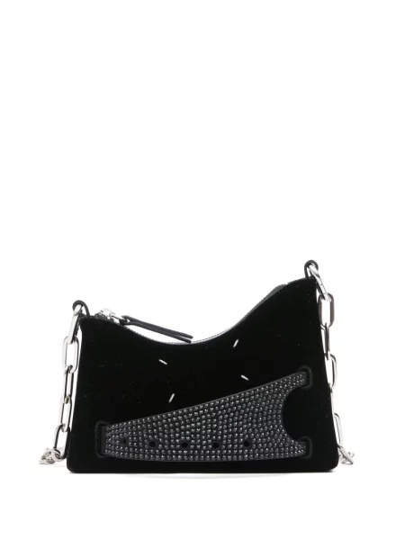 Geanta de piele Maison Margiela din piele negru