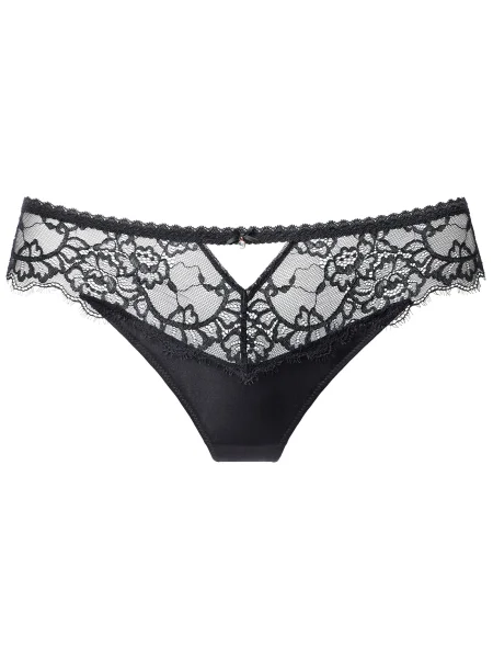 LASCANA Tangice črna