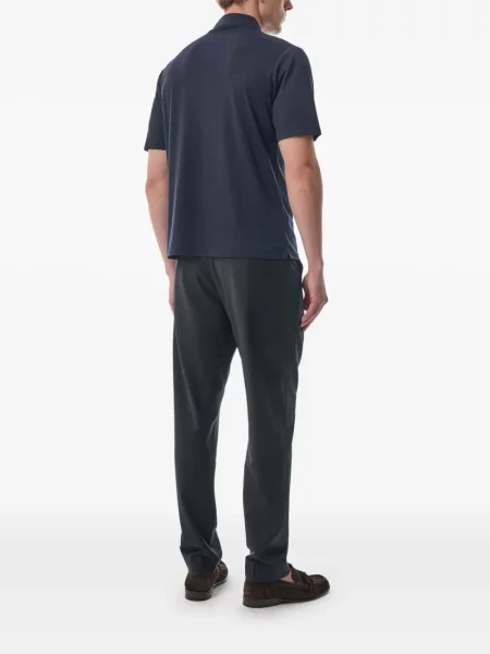Scurt tricou polo Megusta alb