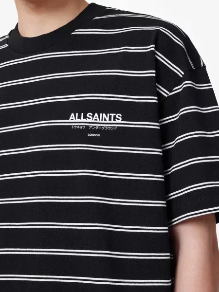 Футболка Allsaints в полоску