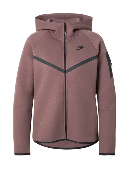 Nike Sportswear Gornji dio trenirke TCH FLC 2 smeđa crna