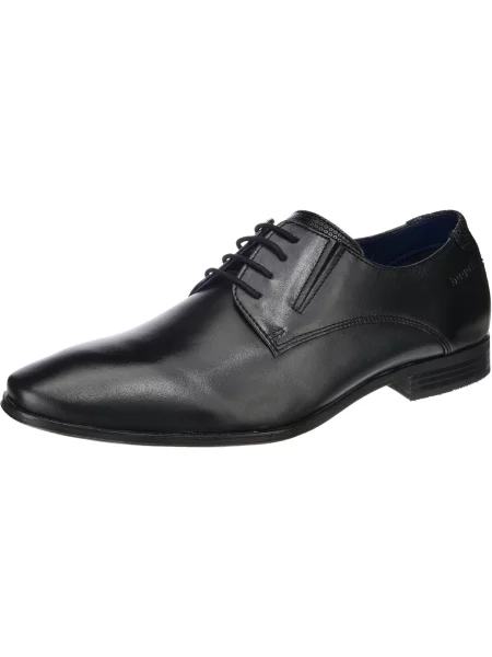 Bugatti Pantofi cu șireturi negru