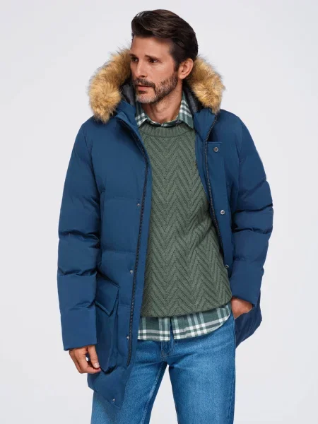 Parka Ombre plava