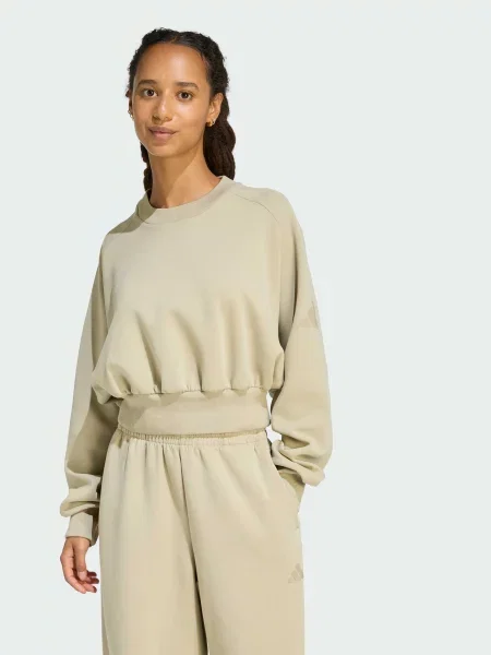 Свитшот Adidas коричневый