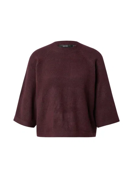 VERO MODA Pulover VMLefile vin roșu