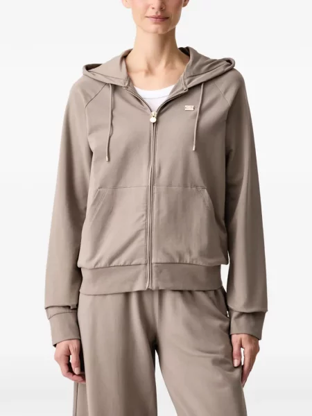 Hanorac cu glugă Ea7 Emporio Armani cu autograf