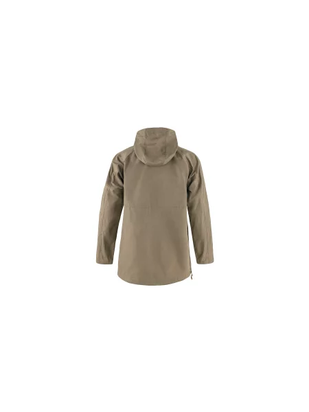 Fjällräven Vardag Anorak W Suede Brown Kobiety Kurtki Fjällräven Jasnobrązowy Size: S brązowa