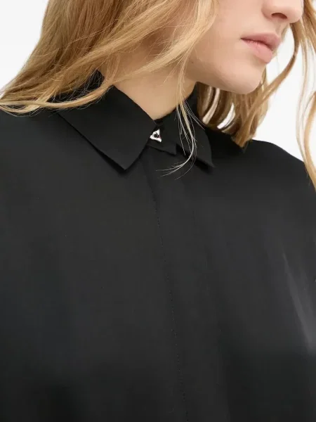 Długa koszula áeron czarna