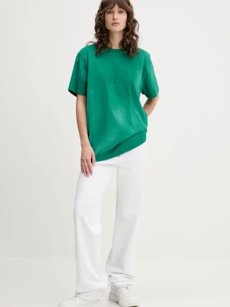 Футболка Barrow з принтом зелений