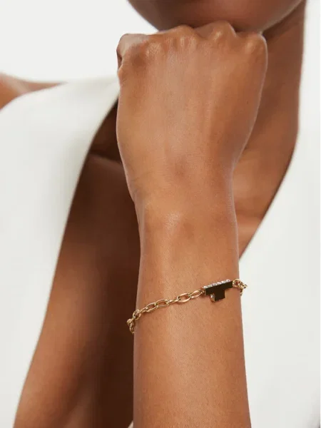 Гривна Trussardi дамска златисто