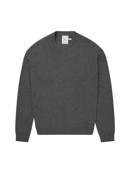 Dzianinowy sweter Munthe szary