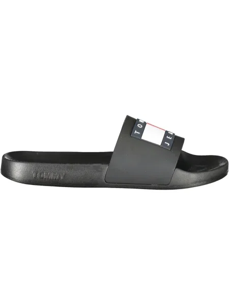 Чехли Tommy Jeans FLAG POOL SLD ESS черно