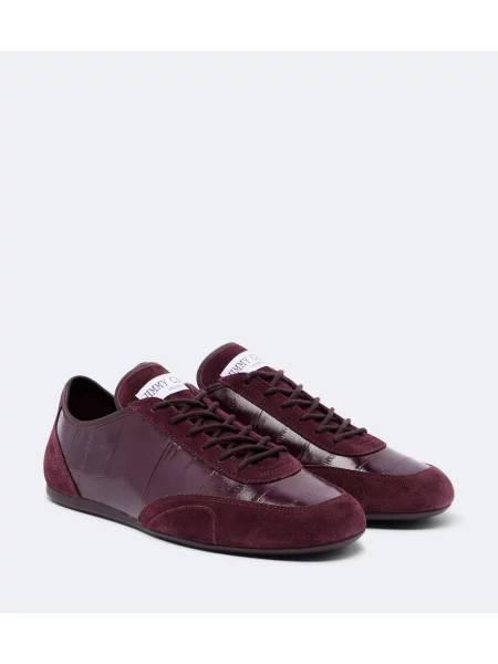 Sneakerși Jimmy Choo din piele de căprioară