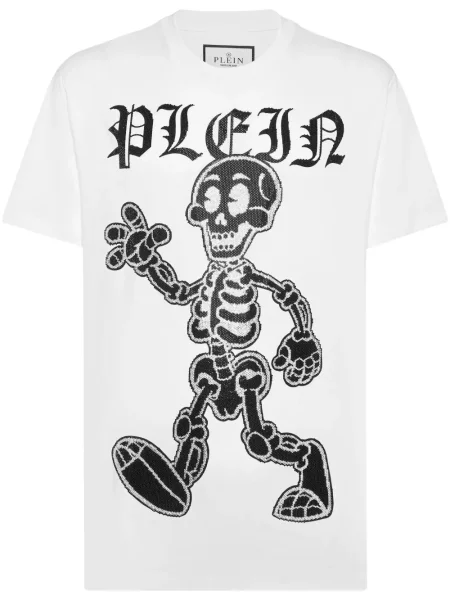 Tricou Philipp Plein alb