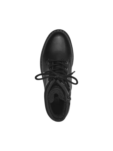 Botki S.oliver zamszowe casual czarne