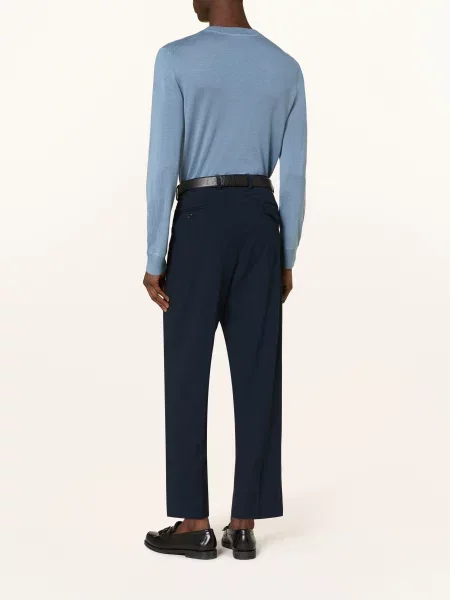 Circolo Kalhoty Regular Fit blu navy tmavě modré