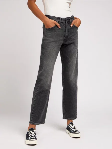 Lee Широкі джинси чорний