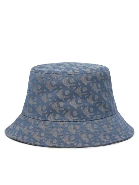 Calvin Klein Šešir Logo Jacquard Bucket Hat plava