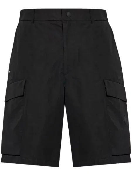 Pantaloni scurți cargo Moncler negru