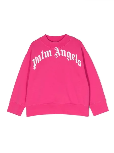 Bluza dziecięca Palm Angels różowa