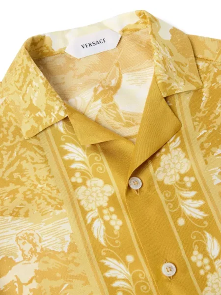 Koszula dziecięca Versace żółta