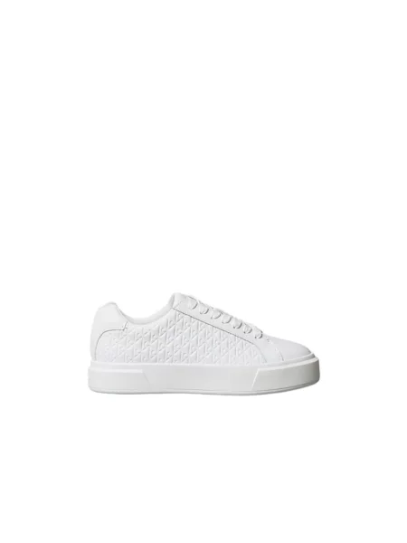 Sneakersy Calvin Klein z nadrukiem białe
