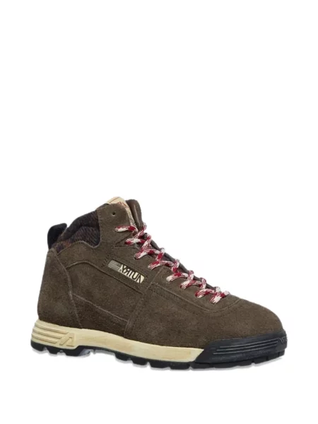 Fűzős csipkés sneaker Autry autogrammal barna