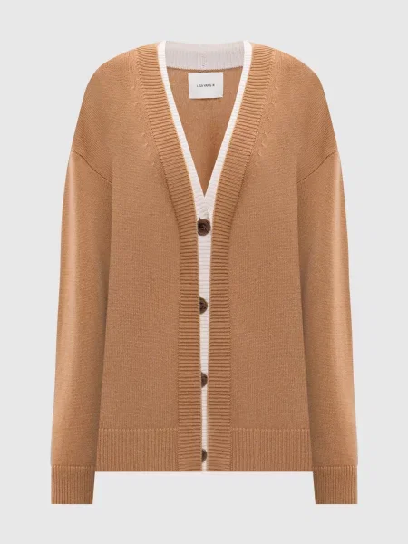 Кардиган Lili з кашеміру Lisa Yang коричневий