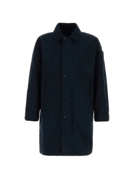 Trenci Stone Island cu strasuri albastru