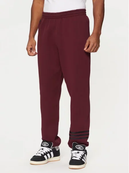 Adidas Spodnie dresowe Neuclassics czerwony