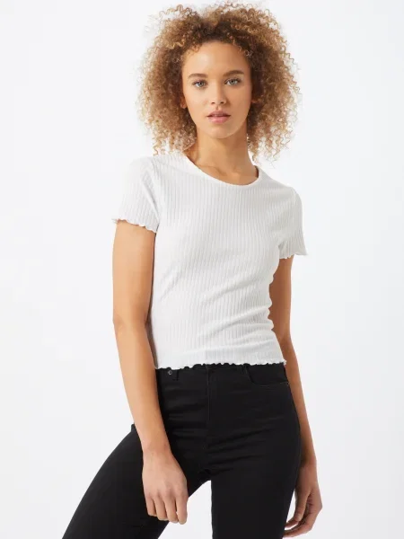 ONLY Tricou Emma alb gri