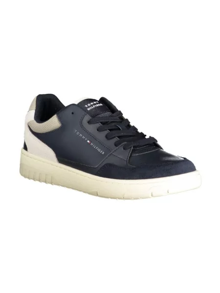 Trampki Tommy Hilfiger skórzane niebieskie
