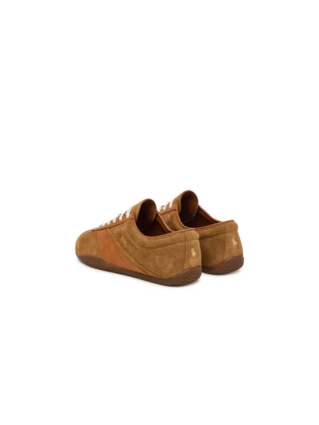 Tenisice Polo Ralph Lauren Rl Racer Svijetlo smeđa