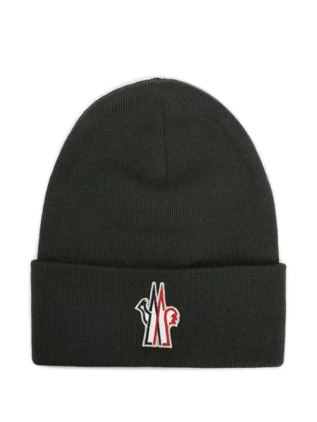 Vunena kapa Moncler Grenoble zelena