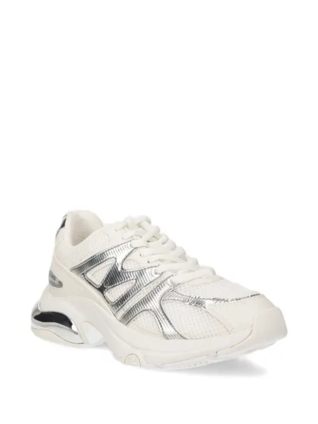 Sneakerși Michael Michael Kors cu bretele albastru