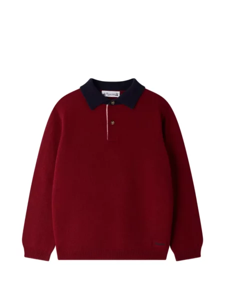 Sweter dziecięcy Bonpoint czerwony