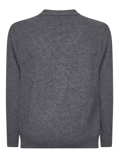 Cardigan D4.0 cu decolteu în V gri