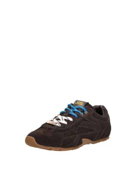 Sneakersy Steve Madden skórzane brązowe