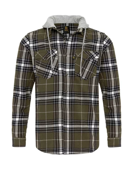 Jacey Quinn Prehodna jakna siva / zelena / črna bela