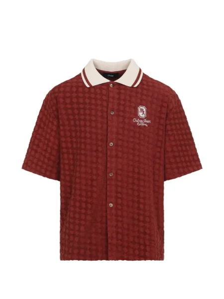 Cămașă Amiri cu broderie roșu