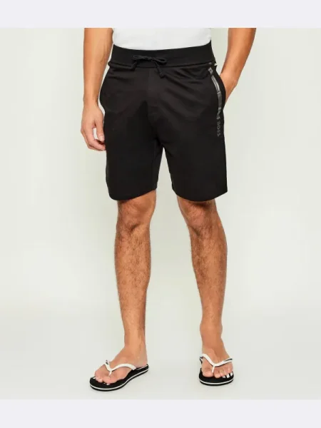 BOSS BLACK Pantaloni scurți Authentic negru
