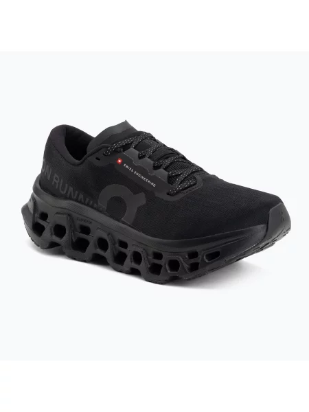 Încălțăminte de alergare pentru femei On Cloudmonster 3 black/black negru