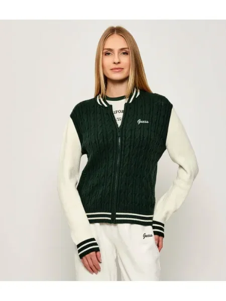 GUESS ACTIVE Pulover LAVINIA verde