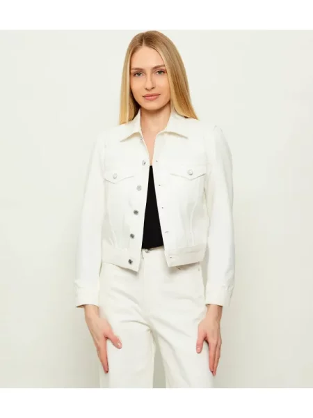 A.P.C. De blugi geacă Dion alb